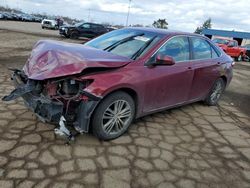 Toyota salvage cars for sale: 2016 Toyota Camry LE