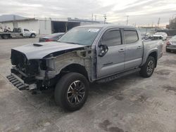Salvage cars for sale from Copart Sun Valley, CA: 2021 Toyota Tacoma Double Cab