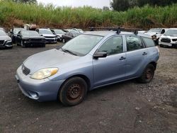 Toyota Corolla Matrix xr salvage cars for sale: 2005 Toyota Corolla Matrix XR