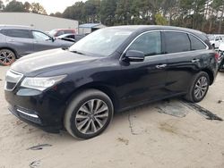 Salvage cars for sale from Copart Seaford, DE: 2015 Acura MDX Technology