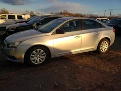 Chevrolet salvage cars for sale: 2011 Chevrolet Cruze LS