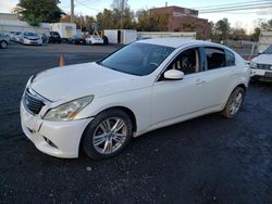 Infiniti G37 salvage cars for sale: 2011 Infiniti G37