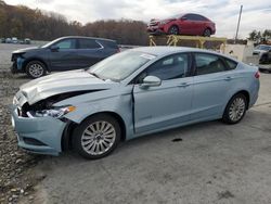 Vehiculos salvage en venta de Copart Windsor, NJ: 2014 Ford Fusion SE Hybrid