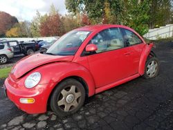 Volkswagen salvage cars for sale: 1998 Volkswagen New Beetle