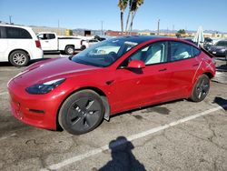 Tesla Model 3 salvage cars for sale: 2022 Tesla Model 3