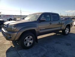 Toyota salvage cars for sale: 2009 Toyota Tacoma Double Cab Prerunner Long BED