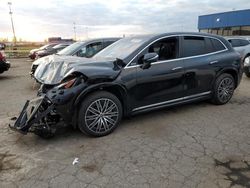 Salvage cars for sale from Copart Woodhaven, MI: 2023 Mercedes-Benz EQS SUV 580 4matic