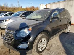 Chevrolet salvage cars for sale: 2016 Chevrolet Equinox LT