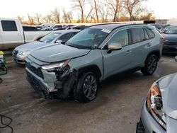 Toyota salvage cars for sale: 2022 Toyota Rav4 XLE Premium