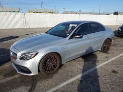 Mercedes-Benz salvage cars for sale: 2015 Mercedes-Benz C 63 AMG-S