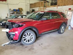 Vehiculos salvage en venta de Copart Ham Lake, MN: 2022 Ford Explorer XLT