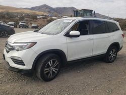 Salvage cars for sale from Copart Reno, NV: 2017 Honda Pilot EX