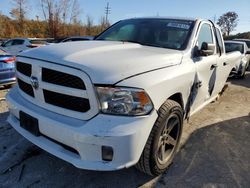 Dodge ram 1500 st salvage cars for sale: 2018 Dodge RAM 1500 ST