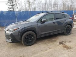 Salvage cars for sale from Copart Moncton, NB: 2024 Subaru Crosstrek Limited