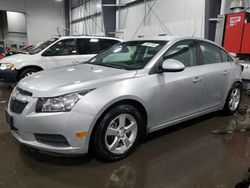 Chevrolet salvage cars for sale: 2012 Chevrolet Cruze LT