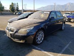 Salvage cars for sale from Copart Rancho Cucamonga, CA: 2009 BMW 528 XI