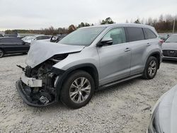 Toyota Highlander xle salvage cars for sale: 2014 Toyota Highlander XLE