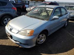 Honda Civic Hybrid Vehiculos salvage en venta: 2003 Honda Civic Hybrid