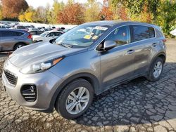 KIA Sportage lx salvage cars for sale: 2017 KIA Sportage LX