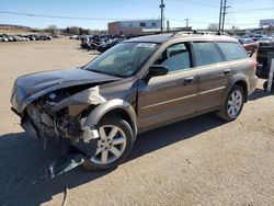 Salvage cars for sale from Copart Colorado Springs, CO: 2008 Subaru Outback 2.5I