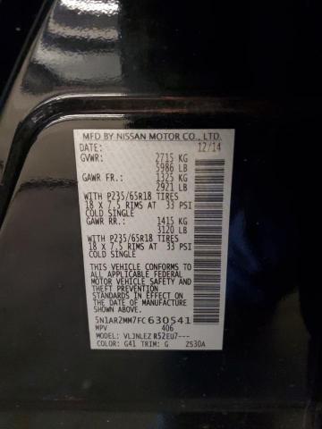 2015 Nissan Pathfinder S