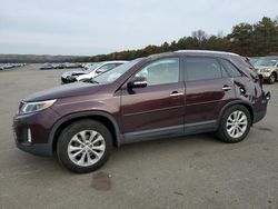 Salvage cars for sale from Copart Brookhaven, NY: 2014 KIA Sorento EX