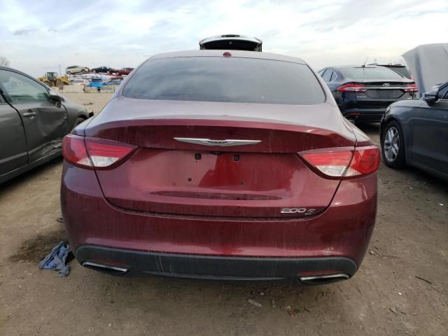 2016 Chrysler 200 S