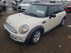 Salvage cars for sale from Copart Elgin, IL: 2008 Mini Cooper