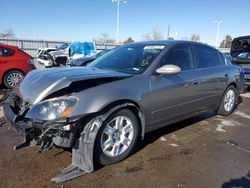 Nissan salvage cars for sale: 2005 Nissan Altima S