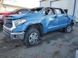 Salvage cars for sale from Copart Albuquerque, NM: 2019 Toyota Tundra Crewmax SR5