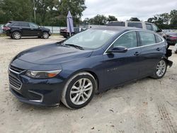 Chevrolet salvage cars for sale: 2016 Chevrolet Malibu LT