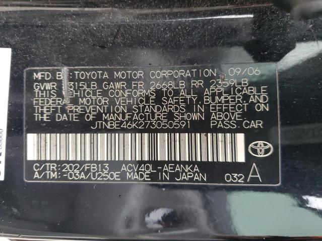 2007 Toyota Camry CE