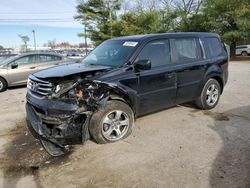 Honda salvage cars for sale: 2013 Honda Pilot EX