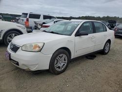 Salvage cars for sale from Copart Spartanburg, SC: 2006 Chevrolet Malibu LS