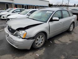 Salvage cars for sale from Copart New Britain, CT: 2006 Ford Five Hundred SE