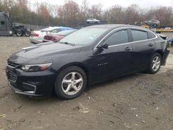 Chevrolet Malibu Vehiculos salvage en venta: 2017 Chevrolet Malibu LS