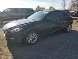 Salvage cars for sale from Copart London, ON: 2015 Mazda 3 Touring