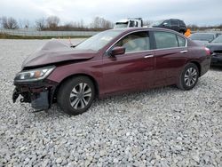 Honda Accord lx salvage cars for sale: 2013 Honda Accord LX