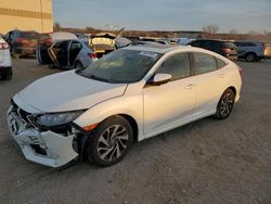 Honda Civic salvage cars for sale: 2017 Honda Civic EX