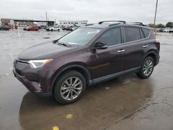 Vehiculos salvage en venta de Copart Grand Prairie, TX: 2017 Toyota Rav4 Limited