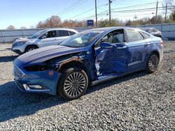 Ford Vehiculos salvage en venta: 2017 Ford Fusion Titanium Phev