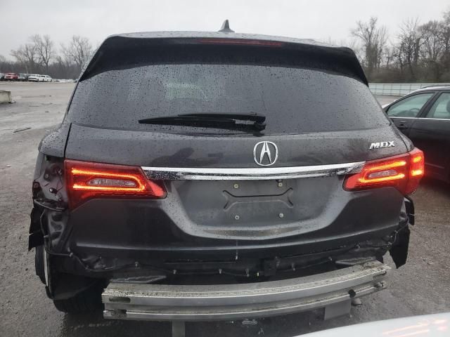 2016 Acura MDX Technology