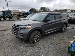 Ford Explorer xlt salvage cars for sale: 2021 Ford Explorer XLT