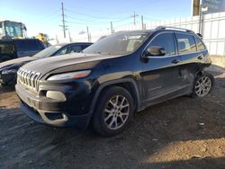 Jeep Cherokee salvage cars for sale: 2018 Jeep Cherokee Latitude