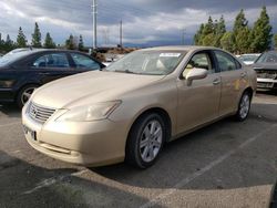 Salvage cars for sale from Copart Rancho Cucamonga, CA: 2008 Lexus ES 350