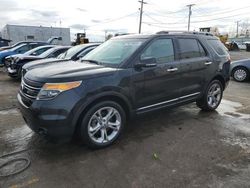 Ford salvage cars for sale: 2015 Ford Explorer Limited