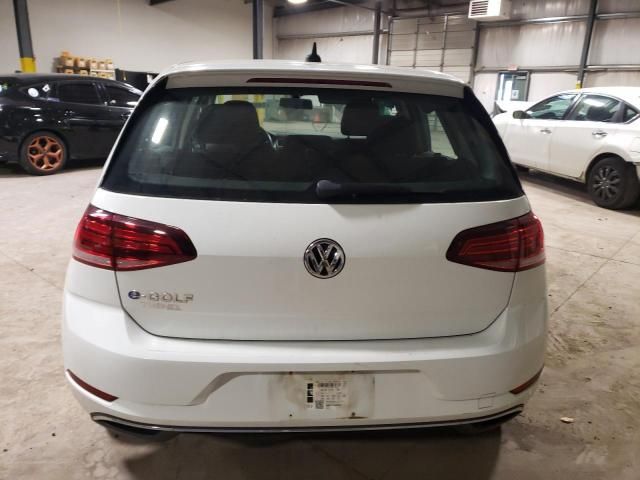 2019 Volkswagen E-GOLF SE