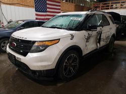 Salvage cars for sale from Copart Anchorage, AK: 2014 Ford Explorer Sport