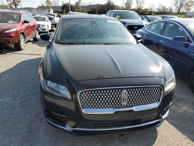 2019 Lincoln Continental