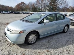 Honda salvage cars for sale: 2006 Honda Civic Hybrid